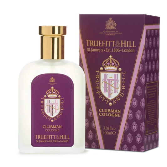 TRUEFITT & HILL COLOGNE- CLUBMAN- 100mL - Blackwood Barbers