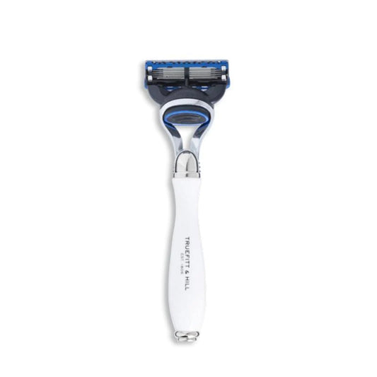 TRUEFITT & HILL WELLINGTON RAZOR – FUSION 5 BLADE – PORCELAIN