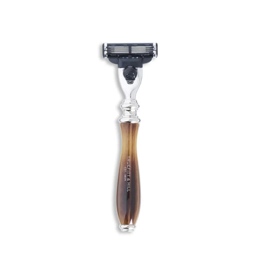 Truefitt & Hill Wellington Razor – Mach 3 - Horn