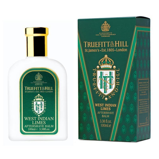 TRUEFITT & HILL AFTERSHAVE BALM 100ml- WEST INDIAN LIMES