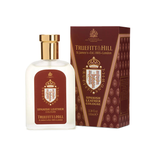 TRUEFITT & HILL COLOGNE- SPANISH LEATHER- 100mL - Blackwood Barbers