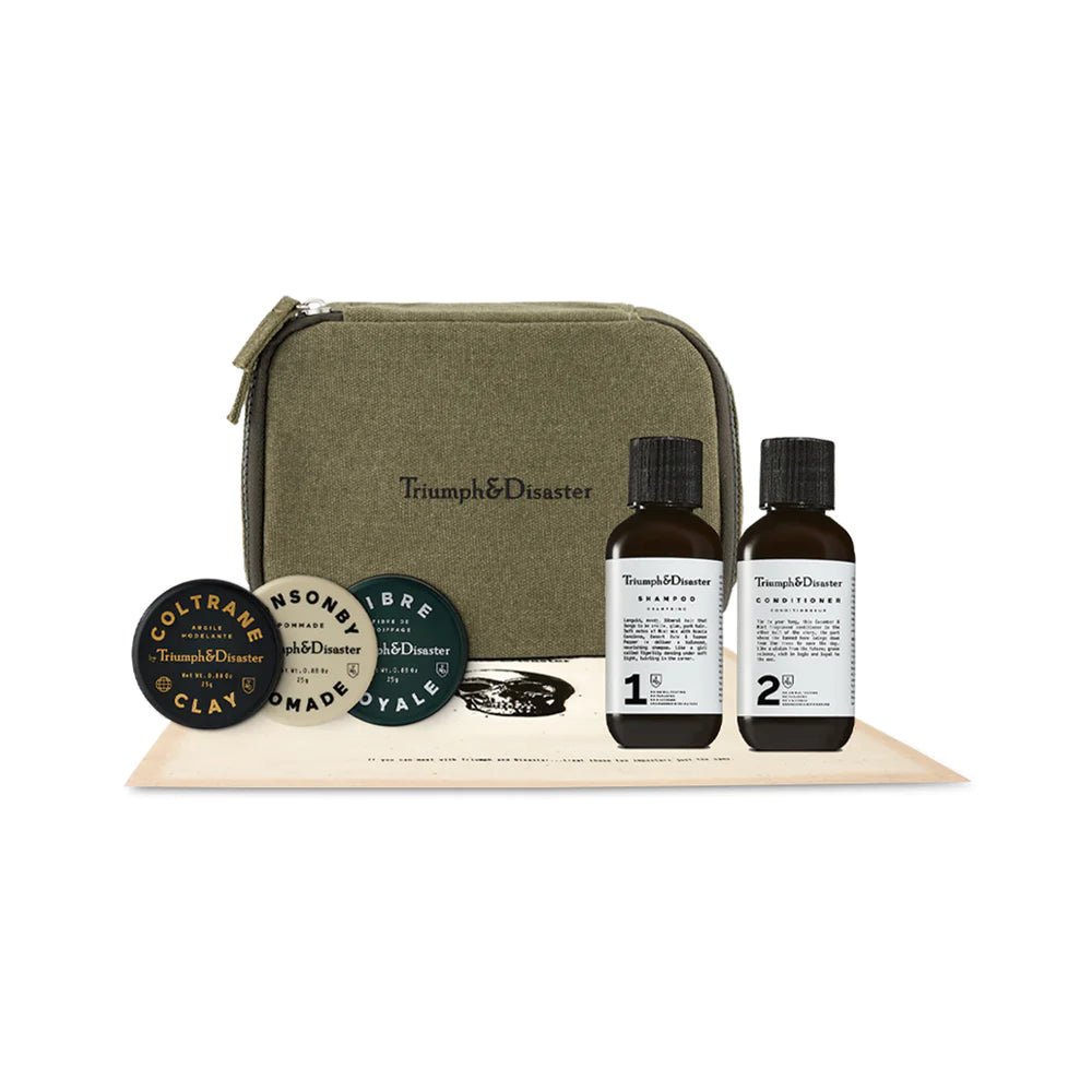TRIUMPH & DISASTER ROAD LESS TRAVELLED - DOPP & HAIRCARE TRAVEL KIT