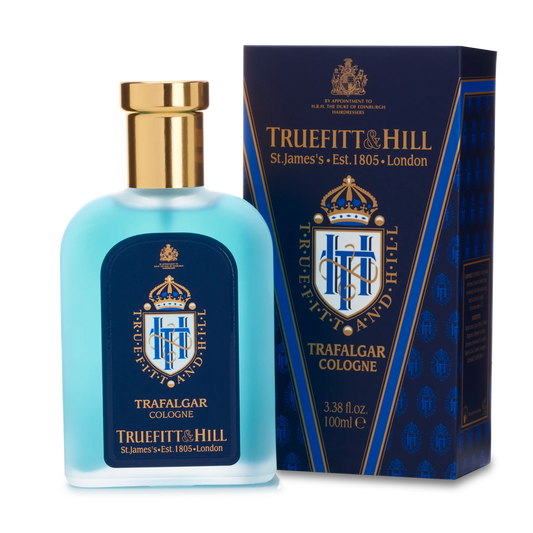 TRUEFITT & HILL COLOGNE- TRAFALGAR- 100mL - Blackwood Barbers