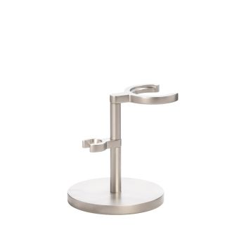 Muhle 99XRHM ROCCA Stand for Saftey Razor and Brush - Matte Chrome