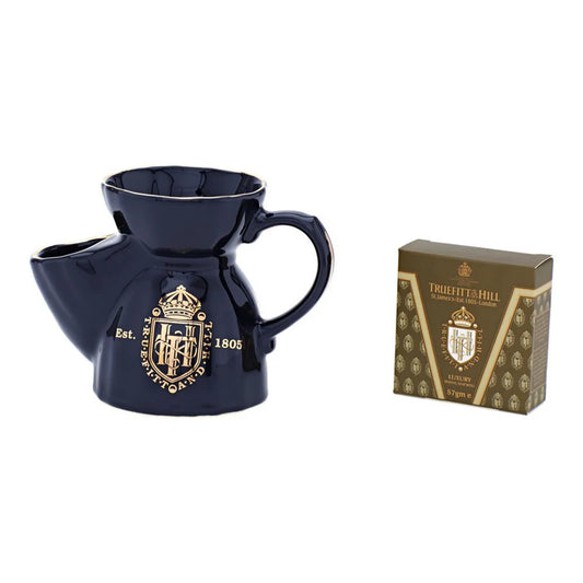 TRUEFITT & HILL SHAVING MUG- NAVY