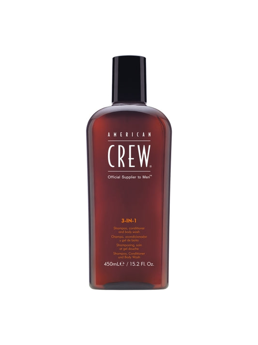 AMERICAN CREW 3-IN-1 SHAMPOO, CONDITIONER AND BODY WASH - Blackwood Barbers