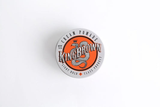 KING BROWN CREAM POMADE - Blackwood Barbers