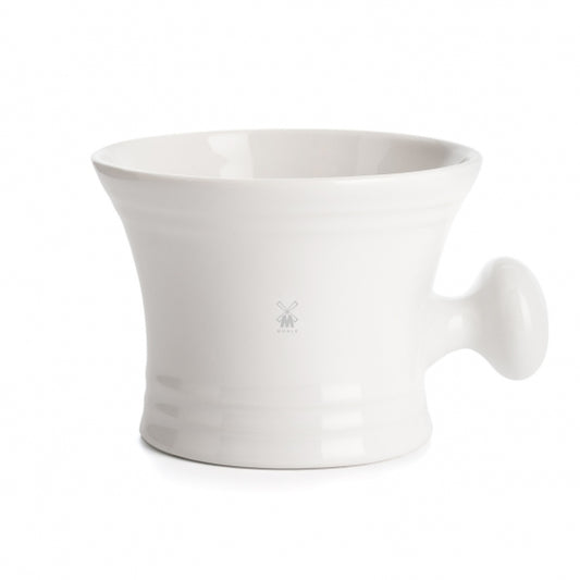 MUHLE SHAVING MUG- WHITE PORCELAIN - Blackwood Barbers