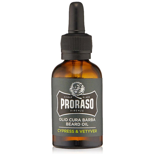 PRORASO BEARD OIL- CYPRESS & VETYVER - Blackwood Barbers