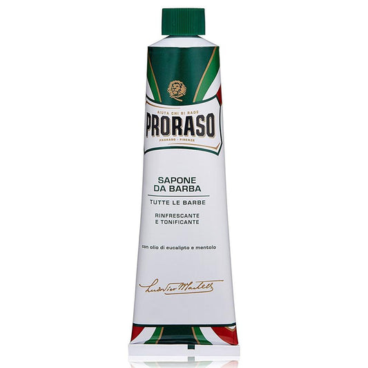 PRORASO SHAVING CREAM TUBE- EUCALYPTUS AND MENTHOL REFRESH - Blackwood Barbers