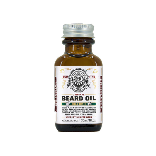 THE BEARDED CHAP GIN & TONIC BEARD OIL - Blackwood Barbers