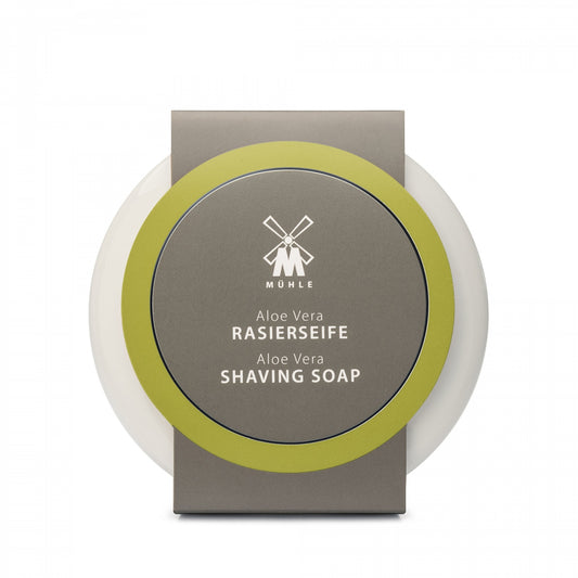 MUHLE SHAVING SOAP IN PORCELAIN BOWL- ALOE VERA - Blackwood Barbers