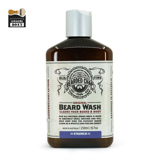 THE BEARDED CHAP BEARD WASH STAUNCH ORIGINAL - Blackwood Barbers
