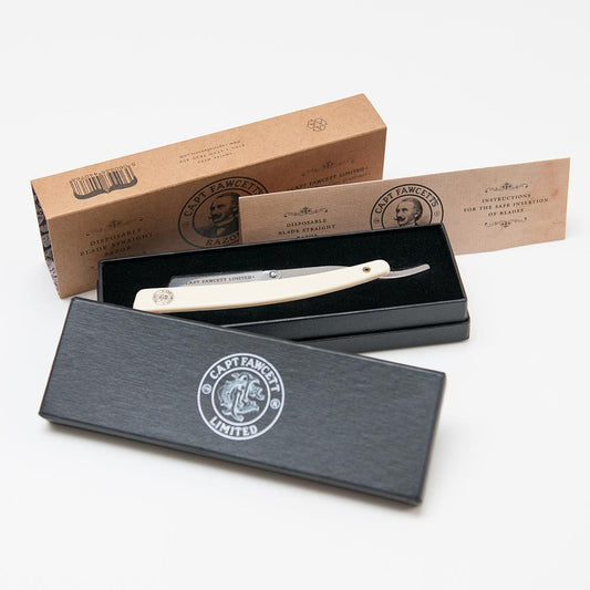 CAPTAIN FAWCETT DISPOSABLE BLADE STRAIGHT RAZOR - Blackwood Barbers