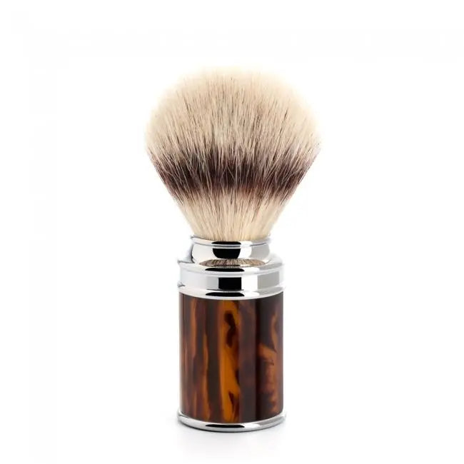 MUHLE 31M108 SILVERTIP FIBRE BRUSH- TORTOISESHELL RESIN