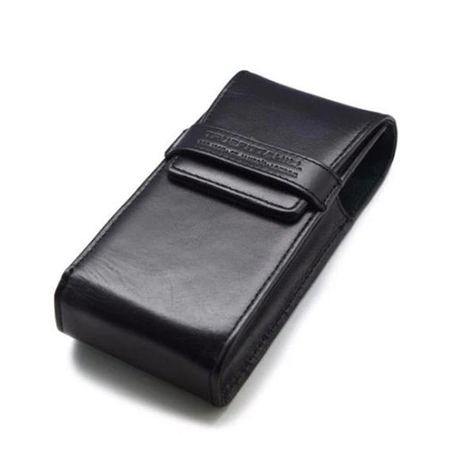 Truefitt & Hill Cologne Leather Travel Holder – Black