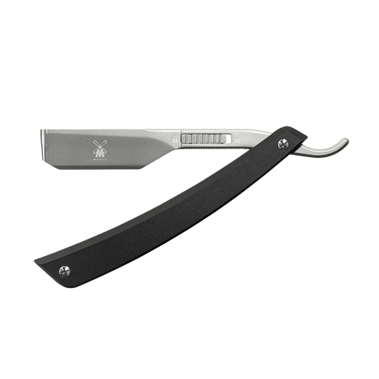 MUHLE ENTHUSIAST PRO STRAIGHT RAZOR WITH REPLACEMENT BLADE