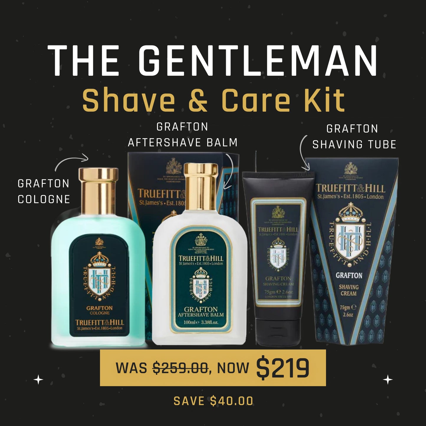 The Gentleman's Shave & Care Set