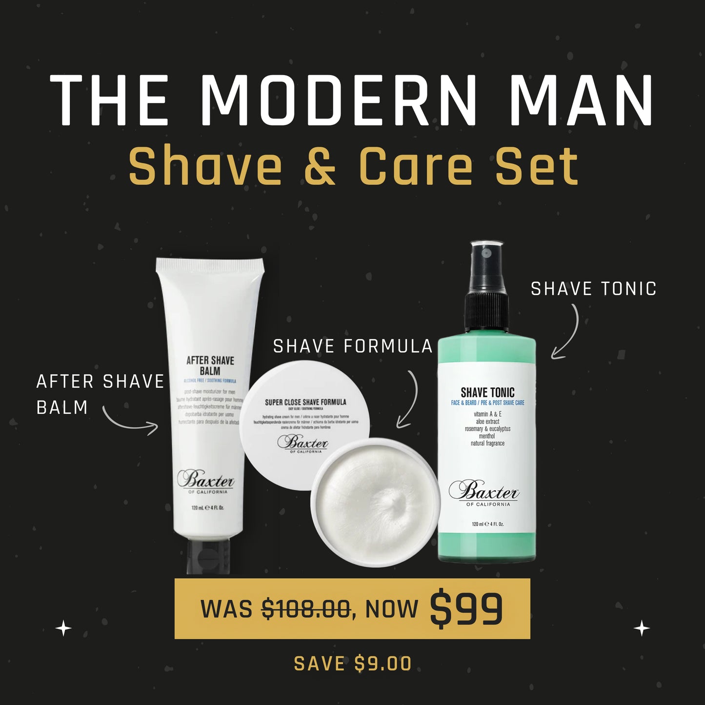 The Modern Man Shave & Care Set