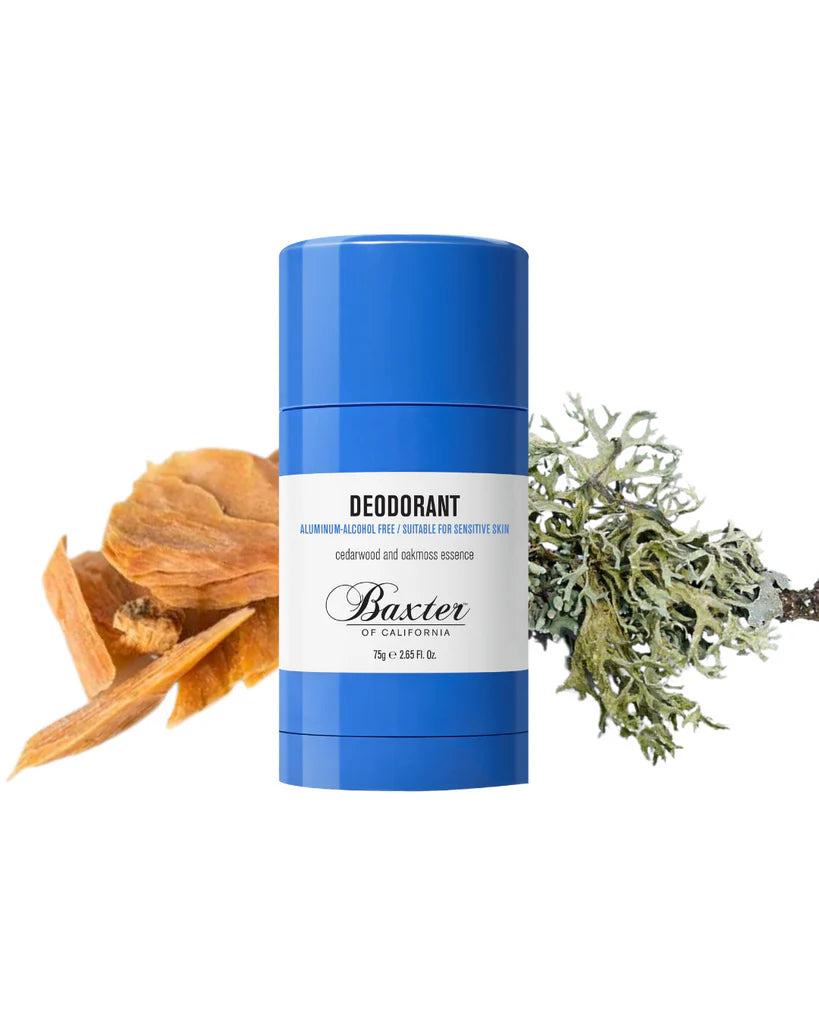 BAXTER OF CALIFORNIA DEODORANT - CEDARWOOD & OAKMOSS – 75g