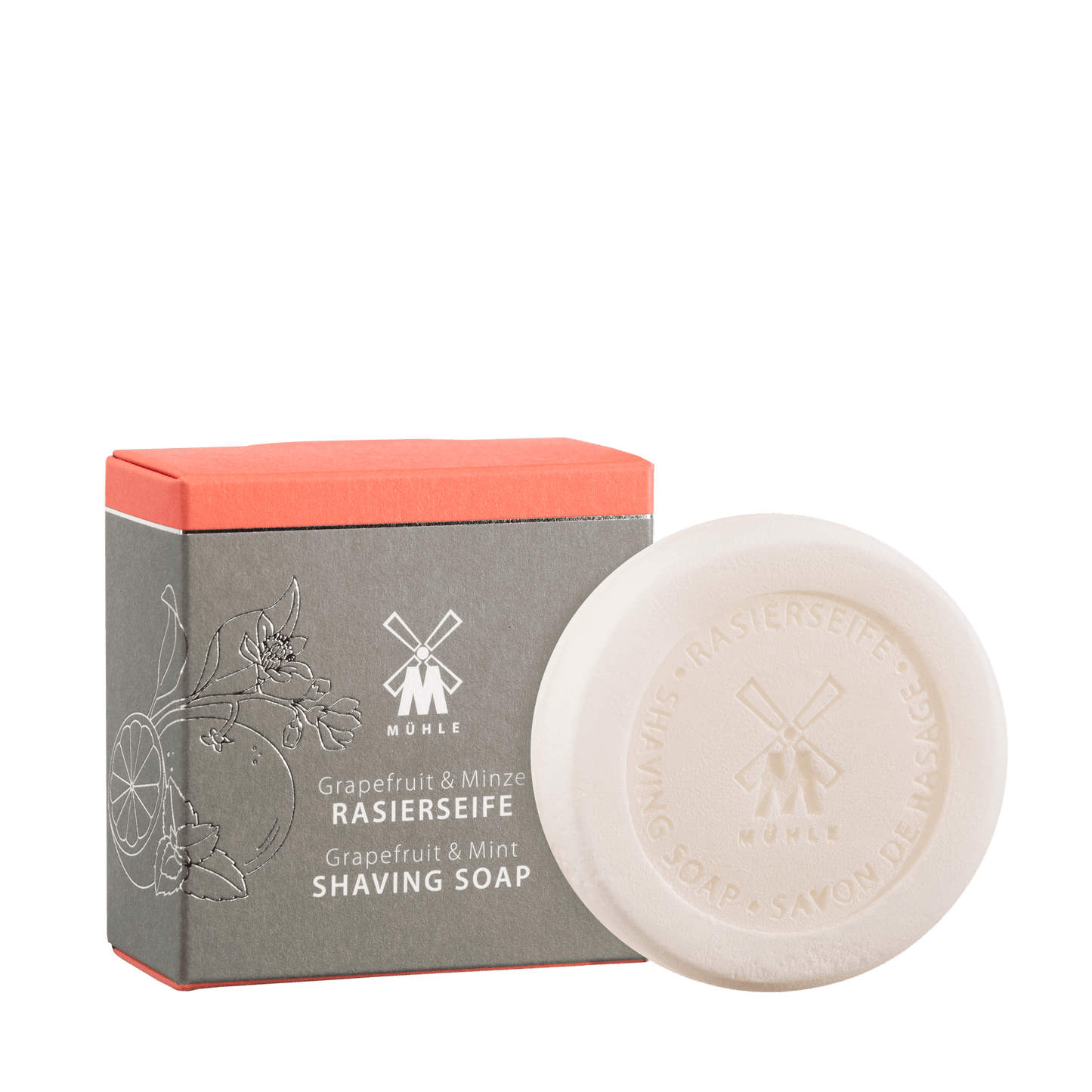 MUHLE SHAVE SOAP- GRAPEFRUIT & MINT