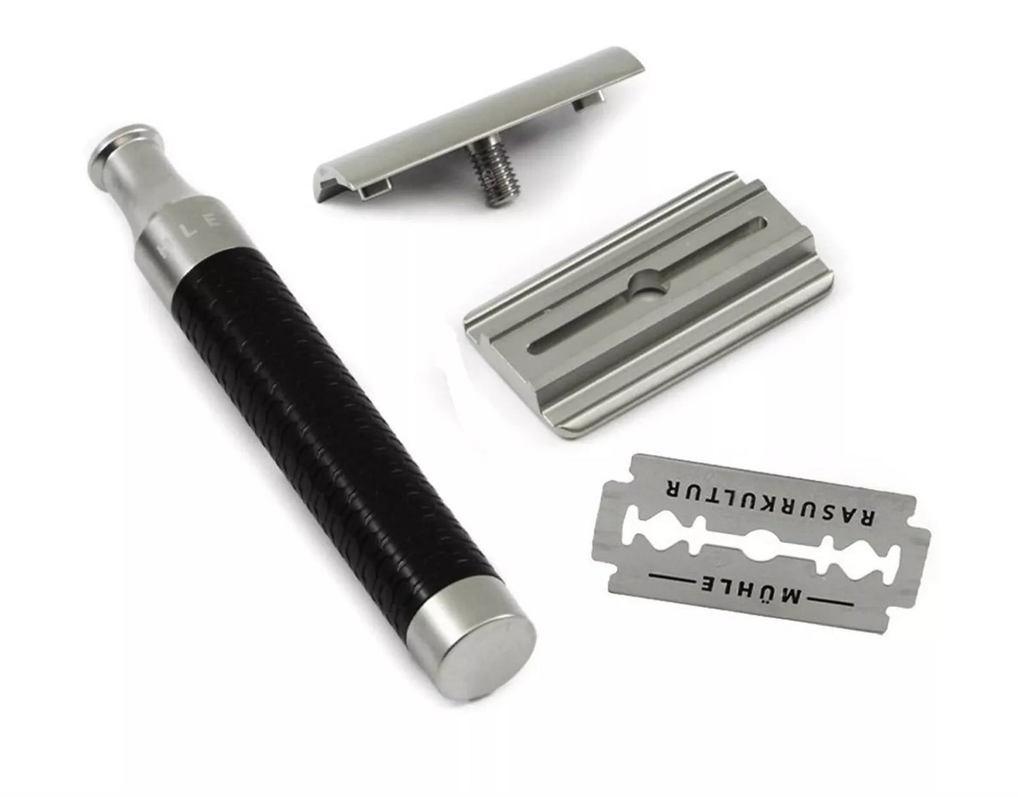 MÜHLE ROCCA STAINLESS STEEL & BLACK SAFETY RAZOR