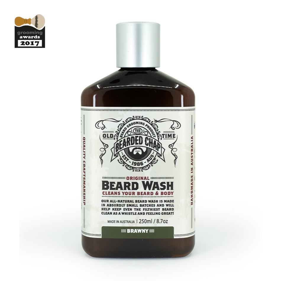 THE BEARDED CHAP BEARD WASH BRAWNY ORIGINAL - Blackwood Barbers