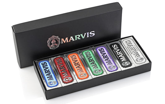 MARVIS Black Box 7 Flavours 25mL - Blackwood Barbers