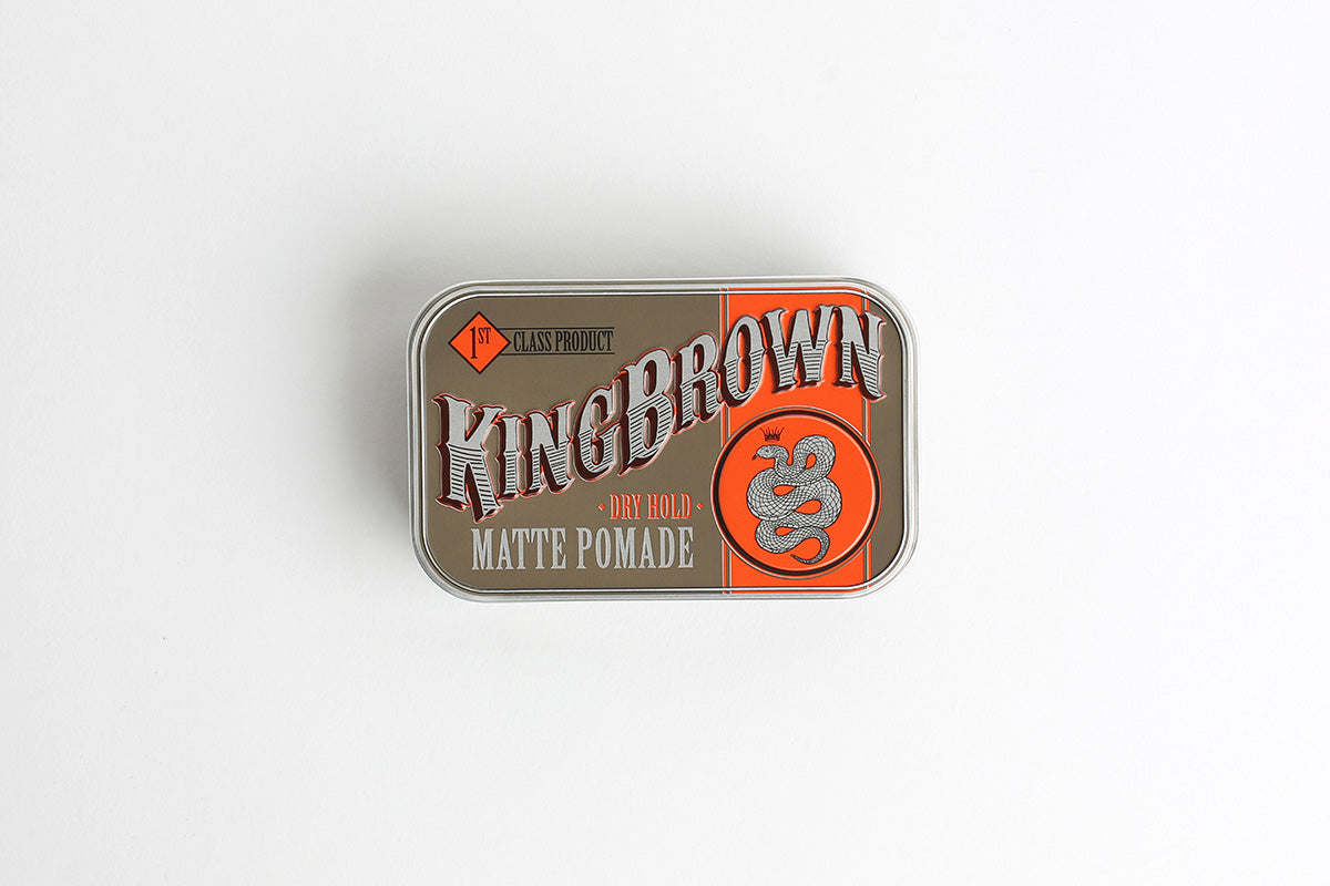 KING BROWN MATTE POMADE - Blackwood Barbers